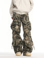Heavy-duty Camouflage Loose-fit Trousers