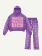 Fashion Casual Printed Polyester Sweater