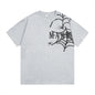 Dark Spider Web Printed Short Sleeve Men