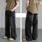 Retro Distressed Loose-fit Straight-leg Pants