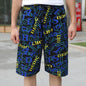 Summer Beach Pants Men's Loose Casual Fifth Pants Ice Silk High Elasticity Quick-drying