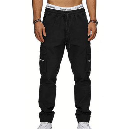 Outdoor Loose Men's Multi-Pocket Casual Sports Pants