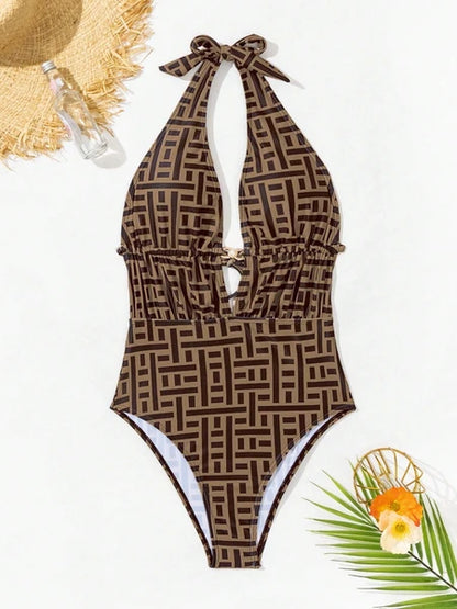 Fashionable One-piece Women's Bikini Swimsuit