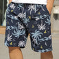 Summer Beach Pants Men's Loose Casual Fifth Pants Ice Silk High Elasticity Quick-drying