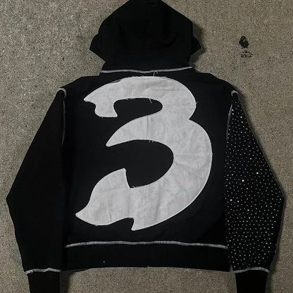 Same Early Autumn Comfort And Casual Personality Street Sweater Jacket