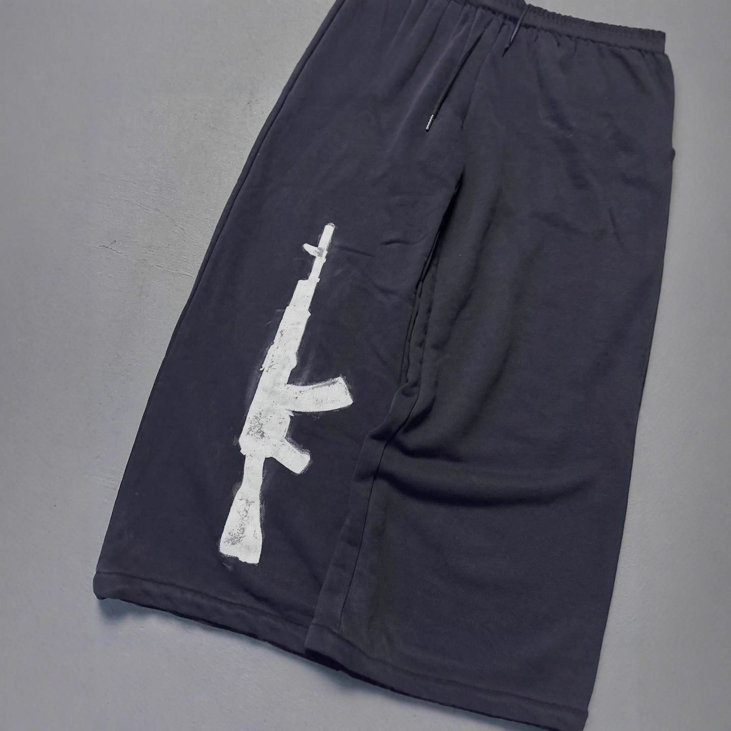 Retro Double-layer Waist Loose Casual Pants