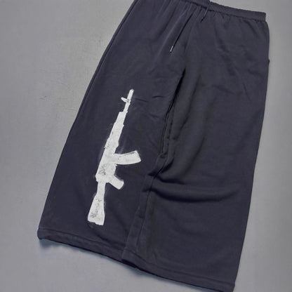 Retro Double-layer Waist Loose Casual Pants