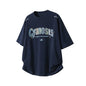 Embroidered Patch Cotton Short-Sleeve T-Shirt For Men