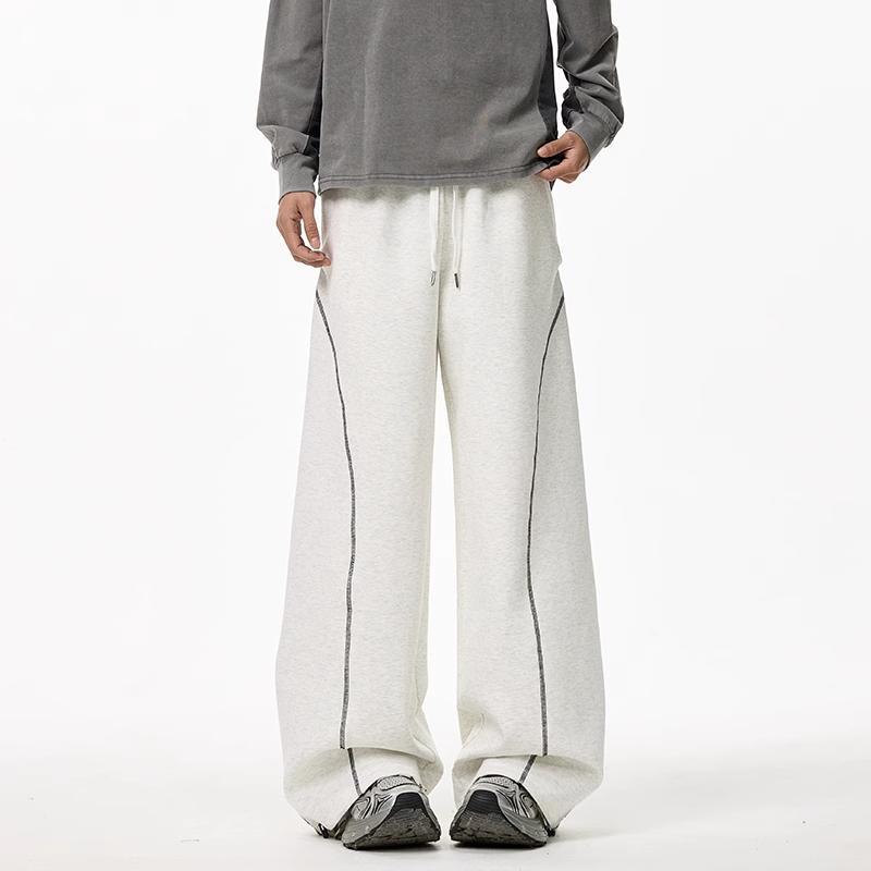 American-style Striped Casual Track Pants For Men