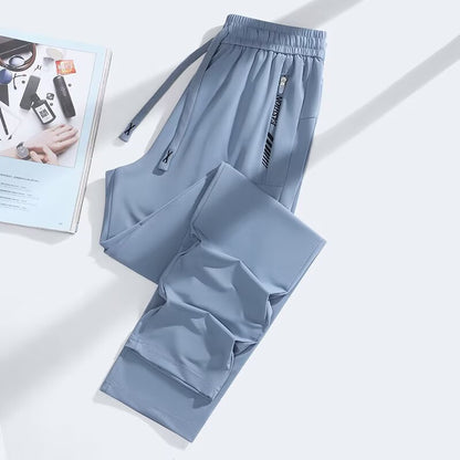 Quick-Drying Lightweight Loose-Fitting Anti-Mosquito Cool-Feel Casual Trousers