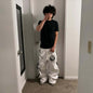 Printed Casual Pants Men's Straight-leg Sweatpants