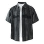 Men's Letter-Print Short-Sleeve Shirt