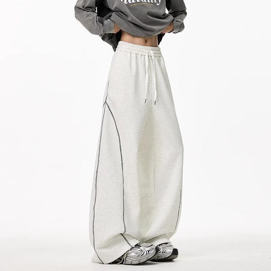 American-style Striped Casual Track Pants For Men