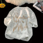 Short-sleeve Washed-and-distressed T-shirtbase Layer