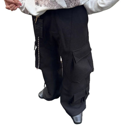 Street-style Casual Multi-pocket Pants