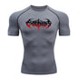 Men's T-shirt Short-sleeve Quick-dry Printed Sports Short-sleeve