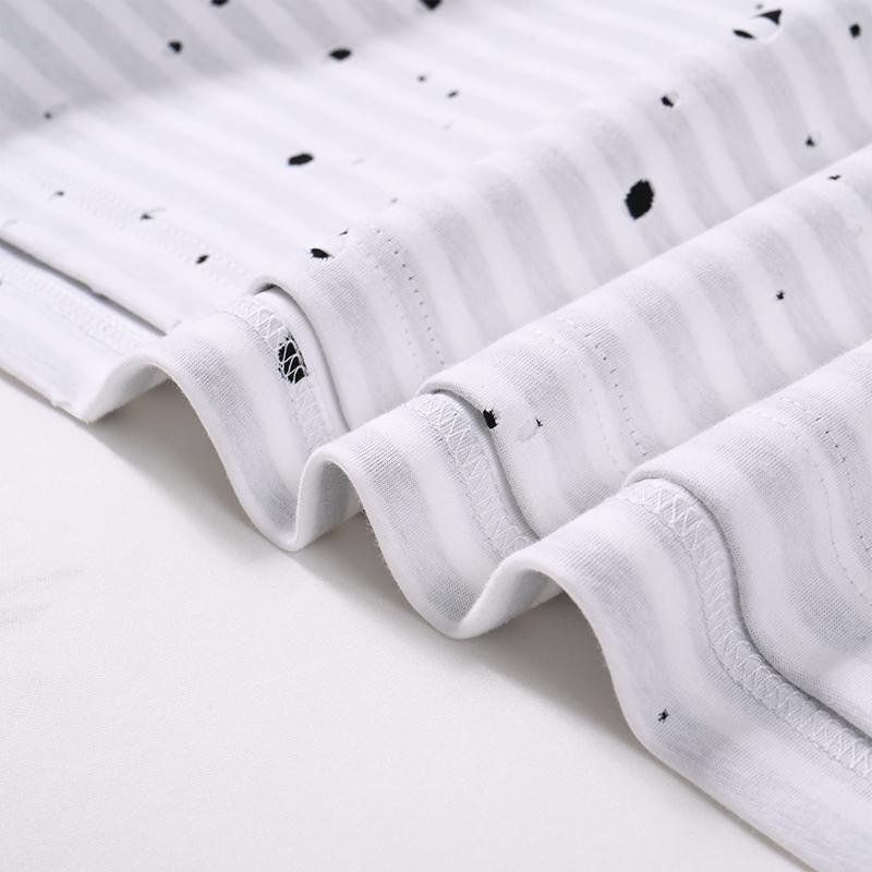 Summer Double-Layer Fabric Casual Short-Sleeve T-Shirt