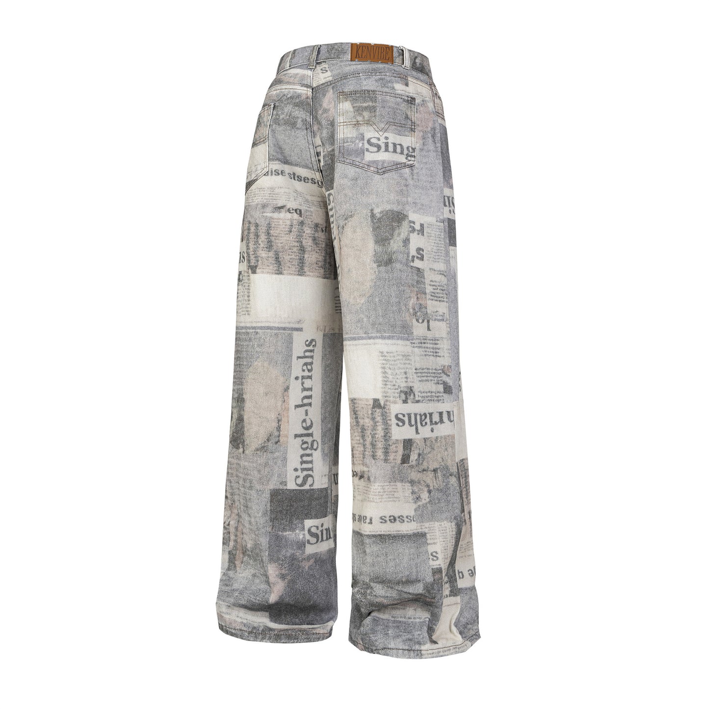 Men's Streetwear Trendy Brand Wide-Leg Couple Trousers