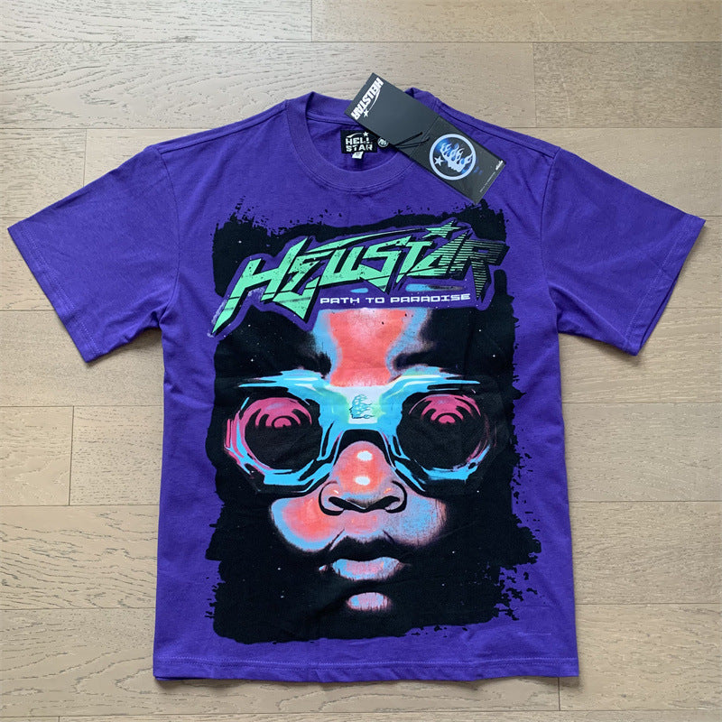 Fashionable Casual Retro Printed Top Unisex