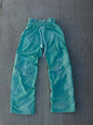 Loose-fitting Wide-leg Dual-waist Trousers For Sports