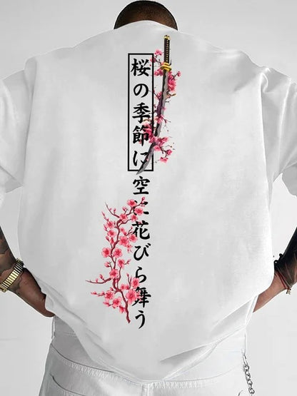 Men's Summer Loose-fit T-shirt Suitable For