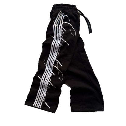 Printed Casual Pants Men's Straight-leg Sweatpants