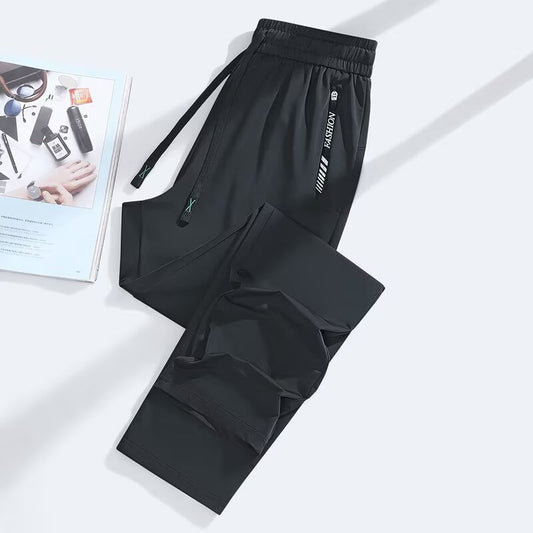 Quick-Drying Lightweight Loose-Fitting Anti-Mosquito Cool-Feel Casual Trousers