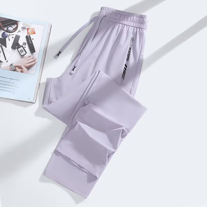 Quick-Drying Lightweight Loose-Fitting Anti-Mosquito Cool-Feel Casual Trousers