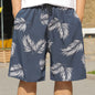 Summer Beach Pants Men's Loose Casual Fifth Pants Ice Silk High Elasticity Quick-drying