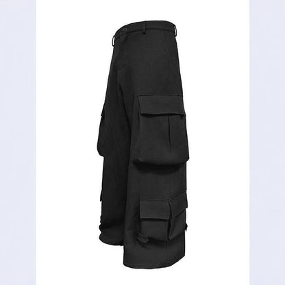 Street-style Casual Multi-pocket Pants