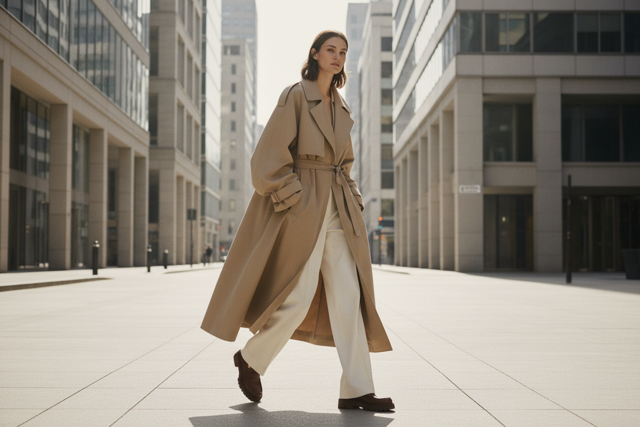 Outfit Oversized Neutro
